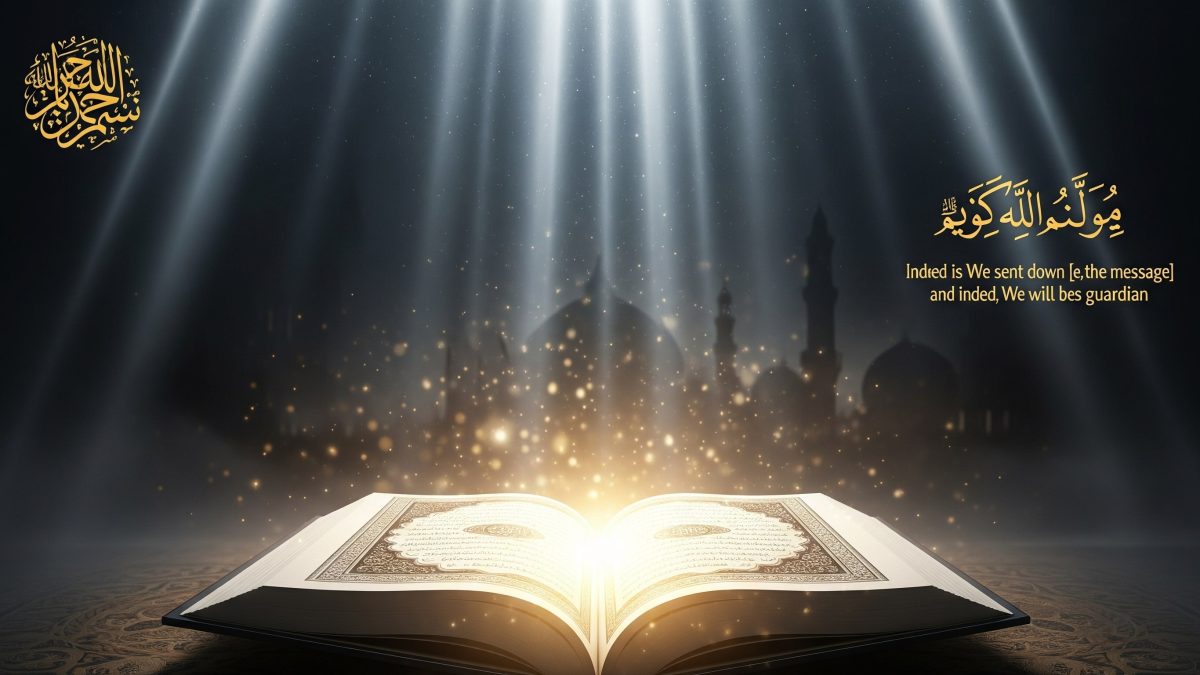 قرآن کی حفاظت – اللہ کا وعدہ اور تاریخ کی گواہی