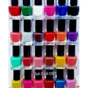 PEEL OF NAIL POLISH PACK OF 12/24
