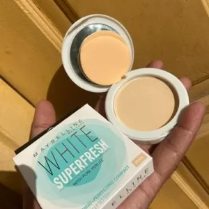 MAYBELANE WHITE SUPERFRESH WHITENING AND PERFECTING COMPACT