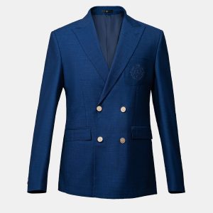 CASUAL COAT DOUBLE BREASTED NAVY