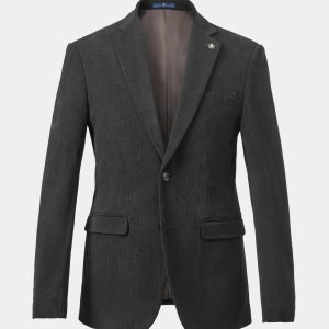 Men's Corduroy Blazer Dark Olive