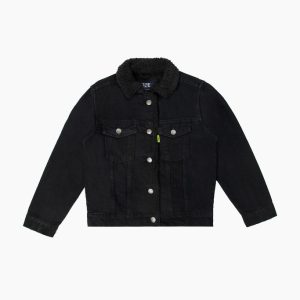 Denim Sherpa Jacket