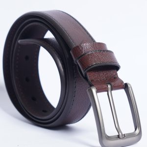 Dark Brown Leather Belt (BELT-879)