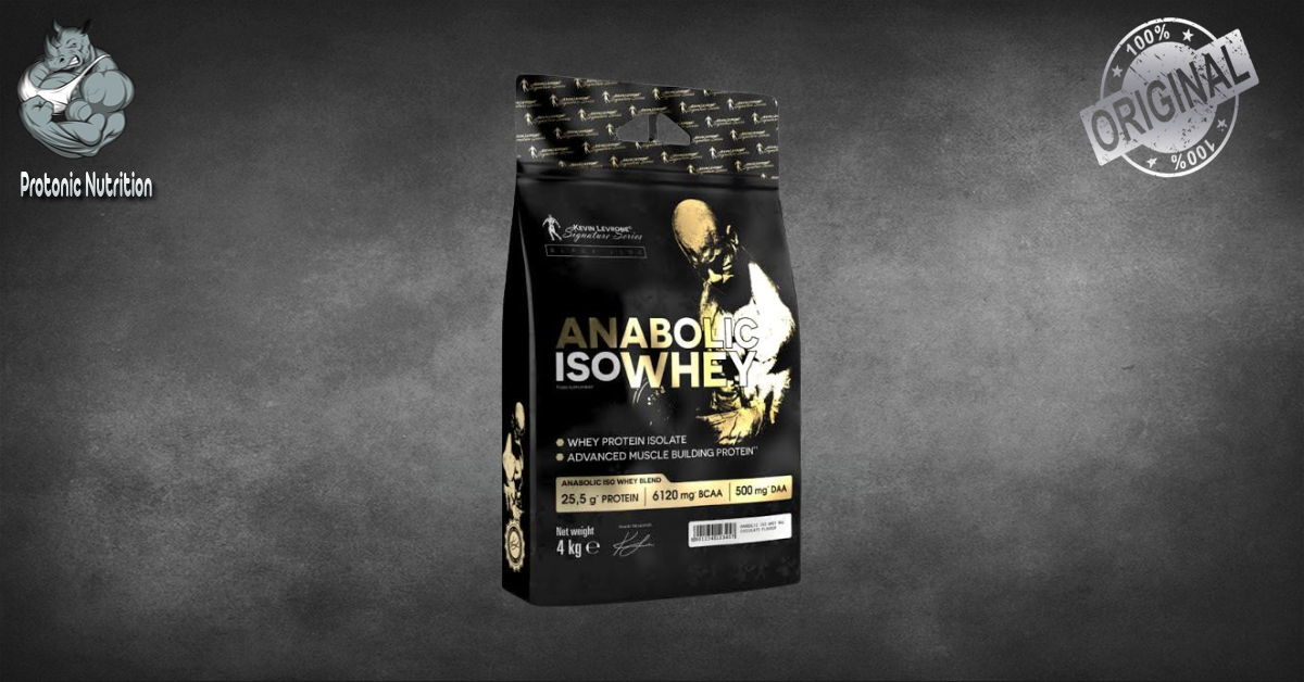 Anabolic Iso Whey 4kg By Kevin Levrone Signature Series - Protonic Nutrition