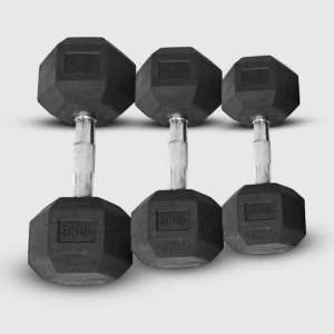 Hex Dumbbells or Hexagonal Dumbbells from 2 to 30kg