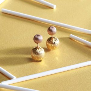 BELISSIMO GOLD STUDS » Raza Jewellers