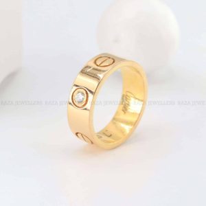Gold Love Band – Amazing Couple Ring » Raza Jewellers