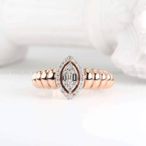White Gold and Diamond Ring – Stunning Jewelry