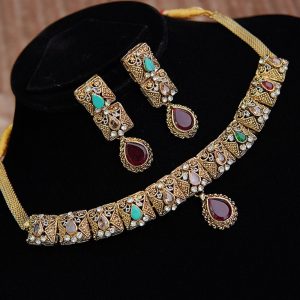 Egyptian Antique Gold Choker Set