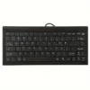 JIA LING Ergonomic 9-Inch Mini Wired USB Keyboard - Portable Thin Lightweight Design