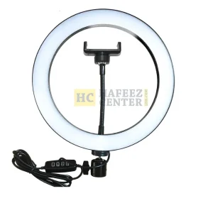 22cm Ring Light with Mobile Holder