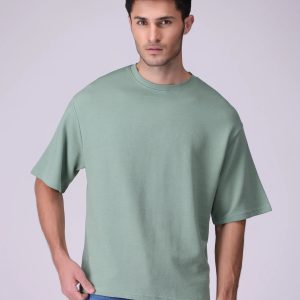 Box Fit Ottoman Knit T-Shirt